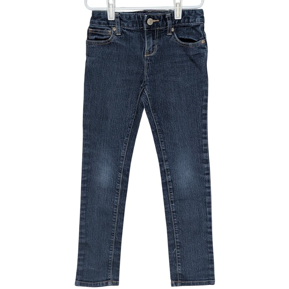 Old Navy Super Skinny Girls Classic Wash Blue 5-Pocket Jeans Size 7 Regular